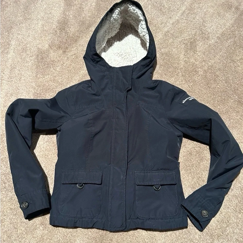 Abercrombie Kids Dark Blue Hooded jacket